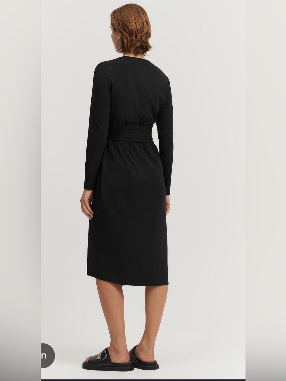 Country Road Australian Cotton Llng Sleeve Toe Front Dress , Large - Picture 5 of 8
